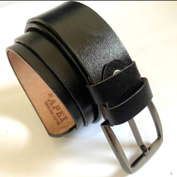 2 Pcs High quality Cow Leather Formal And Casual Belt For Men - Image 4