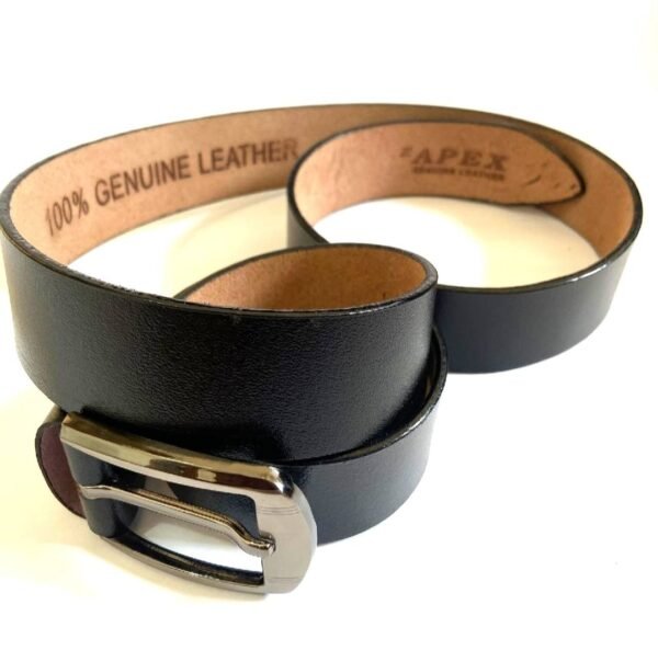 2 Pcs High quality Cow Leather Formal And Casual Belt For Men - Image 3