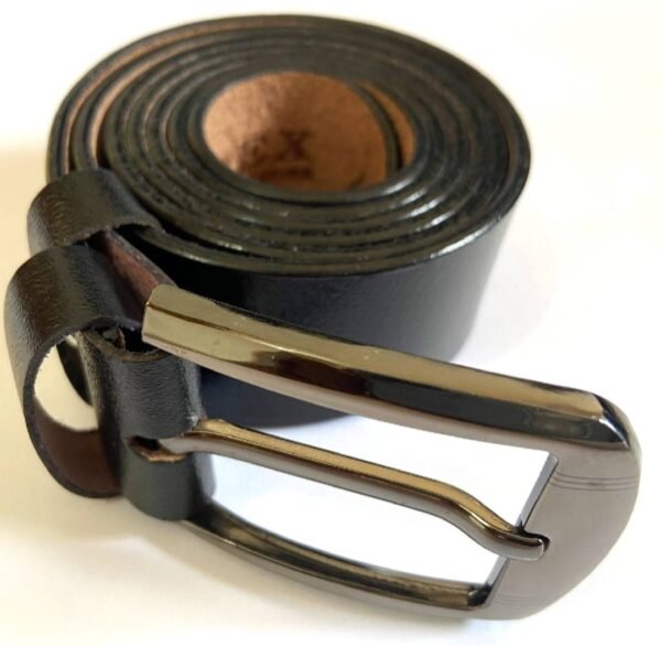 2 Pcs High quality Cow Leather Formal And Casual Belt For Men - Image 2
